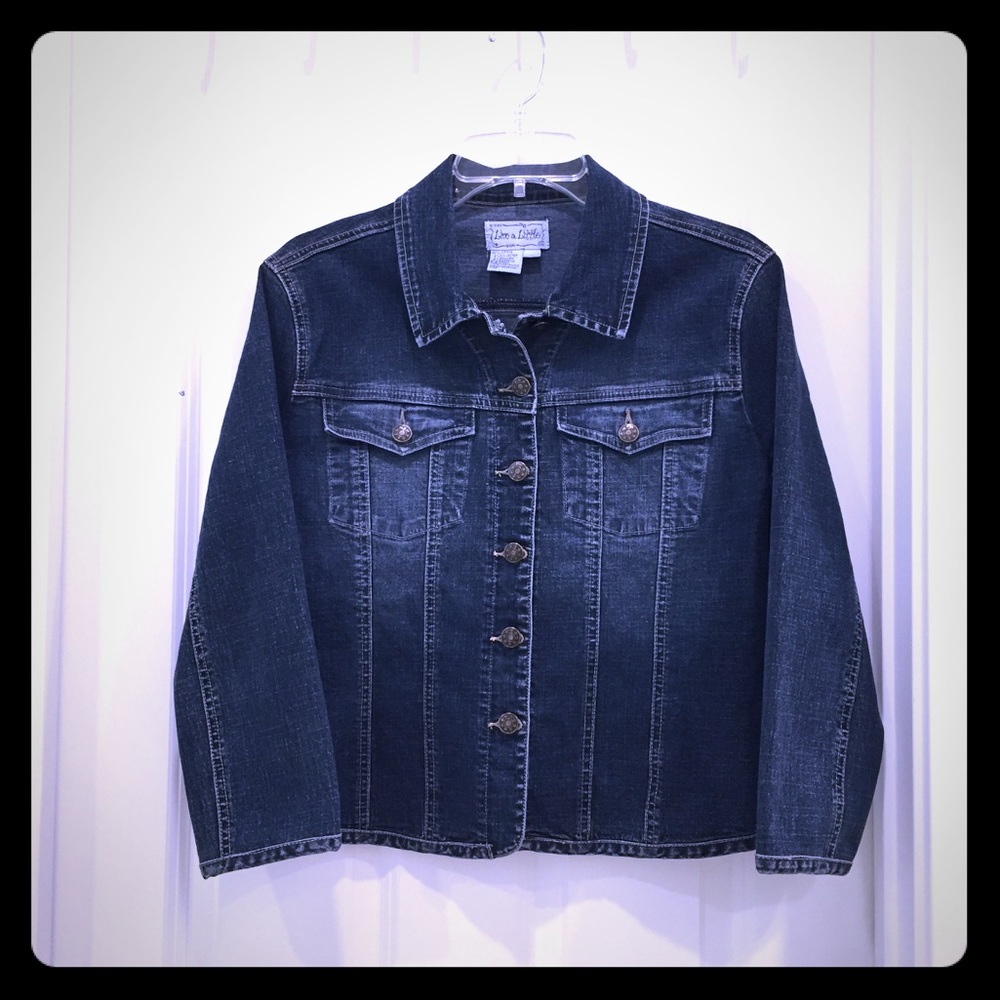 Like NEW Denim Jacket SZ M